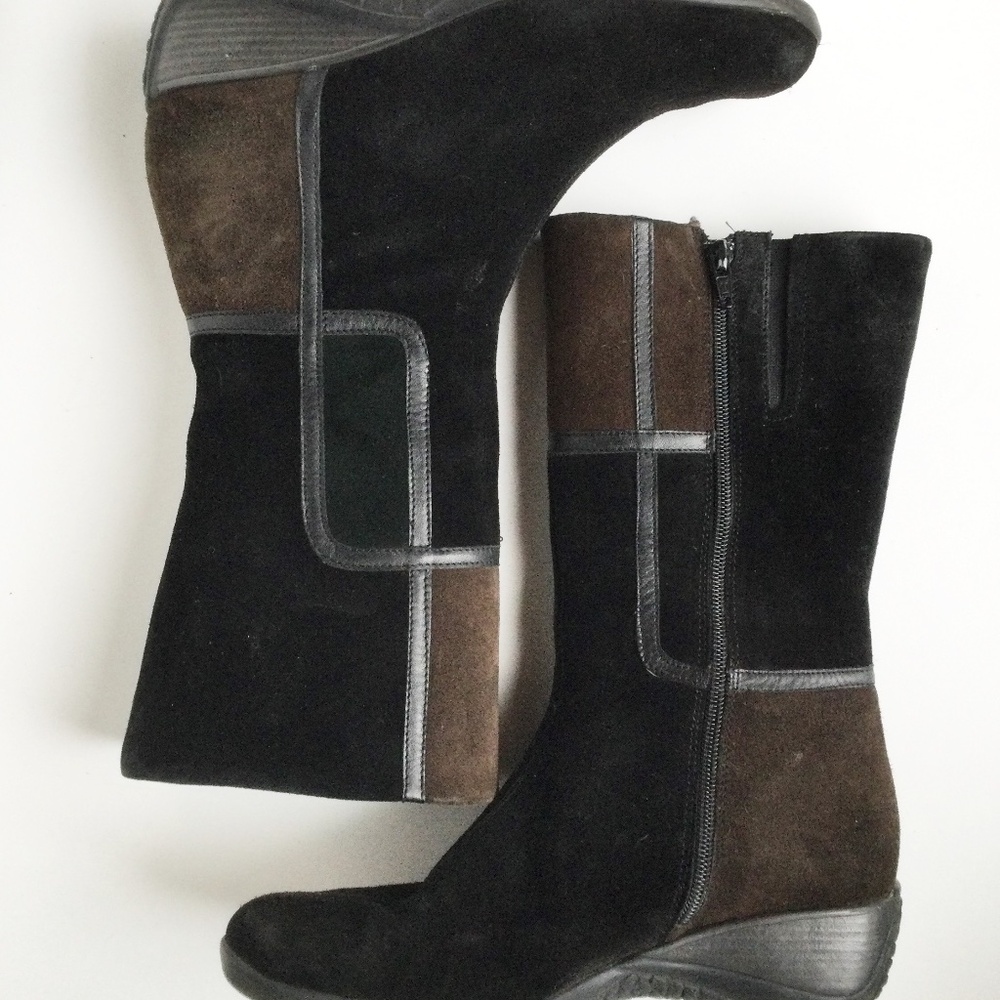 Aquaitalia suede boots size 7